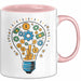Unternehmer Tasse Geschenk Lustige Geschenkidee Spruch Für Business Träumer Rosa Trendation