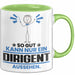 Dirigent Geschenk Tasse So Gut Kann Nur Ein Dirigent Aussehen Geschenkidee Kaffee-Becher Grün Trendation