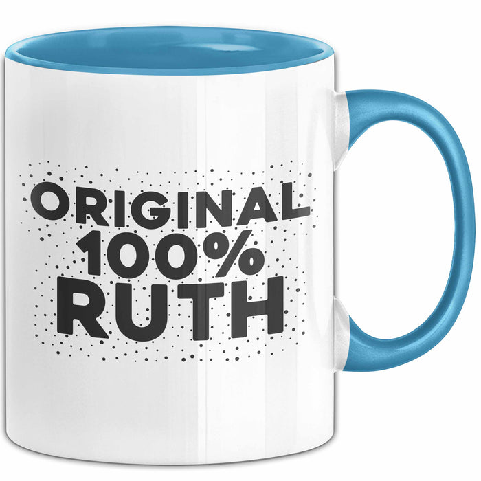 Ruth Tasse Original 100% Ruth Geschenk Blau Trendation
