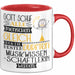 Musikwissenschaftlerin Geschenk Becher Tasse Gott Schuf Alle Menschen Gleich Nur Die Besten Durfeten Musikwissenschaftlerin Werden Geschenkidee Lustig Rot Trendation