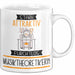 Musiktheoretikerin Tasse Geschenk Becher Stark Attraktiv Furchtlos Musiktheoretikerin Lustige Geschenkidee Weiß Trendation