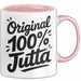 Jutta Tasse Geschenk Original 100% Jutta Geschenkidee Geburtstag Rosa Trendation