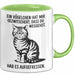Büroarbeit Kollege Tasse Geschenk Lustige Geschenkidee Spruch Ein Vögelchen Hat Mir Gezwitschert Dass Du Weggehst Hab Es Aufgefressen Grün Trendation