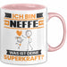 Neffe Tasse Geschenk für Neffe Geburtstag Lustiger Spruch Kaffee-Becher Was Ist Deine Superkraft Rosa Trendation