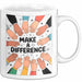 Freiwilliger Tasse Geschenk Lustige Geschenkidee Spruch Für Veränderungs Macher Weiß Trendation