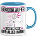 Hürdenläufer Tasse Geschenk für Hürdenläufer Der Mann Der Alles Kann Geschenkidee zum Geburtstag Blau Trendation