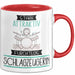 Schlagzeugerin Tasse Geschenk Becher Stark Attraktiv Furchtlos Schlagzeugerin Lustige Geschenkidee Rot Trendation