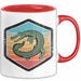 Krokodil Tier Tasse Geschenk Lustige Geschenkidee Spruch Rot Trendation