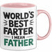 Vatertag Tasse Geschenk Worlds Best Farter I Mean Father Geschenkidee Papa Rosa Trendation