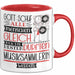 Musiksammlerin Geschenk Becher Tasse Gott Schuf Alle Menschen Gleich Nur Die Besten Durfeten Musiksammlerin Werden Geschenkidee Lustig Rot Trendation
