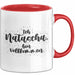 Natascha Tasse Ich Natascha, Bin Vollkommen Geschenk Rot Trendation
