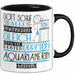 Aquarianerin Geschenk Becher Tasse Gott Schuf Alle Menschen Gleich Nur Die Besten Durfeten Aquarianerin Werden Geschenkidee Lustig Trendation