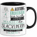 Slacklinerin Tasse Geschenk Lustiger Spruch Bitte Erheben Sie Sich Seine Majestät Die Slacklinerin Betritt Den Raum Schwarz Trendation