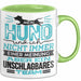 Hund Tasse Geschenk Spruch Lustig Mein Hund Und Ich Team Grün Trendation