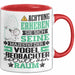 Vogelbeobachter Geschenk Tasse Lustiger Spruch Erheben Sie Sich Der Vogelbeobachter Betritt den Raum Rot Trendation