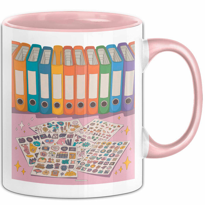 Sticker Fan Tasse Geschenk Lustige Geschenkidee Spruch Für Ästhetik Sammler Rosa Trendation