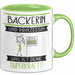 Bäckerin Und Prinzessin Tasse Geschenk Für Eine Bäckerin Geburtstag Was Ist Deine Superkraft Grün Trendation