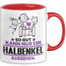 Halbenkel Geschenk Tasse So Gut Kann Nur Ein Halbenkel Aussehen Geschenkidee Kaffee-Becher Rot Trendation