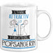 Popsängerin Tasse Geschenk Becher Stark Attraktiv Furchtlos Popsängerin Lustige Geschenkidee Weiß Trendation