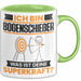 Bogenschießer Tasse Geschenk für Bogenschießer Geburtstag Lustiger Spruch Kaffee-Becher Was Ist Deine Superkraft Grün Trendation