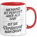 Gabi Tasse Geschenk Niemand Ist Perfekt Gabi Verdammt Nah Dran Geschenkidee Rot Trendation