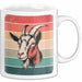 Ziegenbauer Ziegen Tier Tasse Geschenk Lustige Geschenkidee Spruch Weiß Trendation