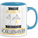 Vogelliebhaberin Tasse Geschenk Becher Stark Attraktiv Furchtlos Vogelliebhaberin Lustige Geschenkidee Blau Trendation