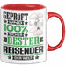 Reisender Geschenk Lustiger Spruch für Reisender Geschenkidee Bester Reisender Der Welt Rot Trendation