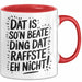 Beate Tasse Geschenk Dat Is So'n Beate Ding Dat Raffste Eh Nicht Geschenkidee Becher mit Name Rot Trendation