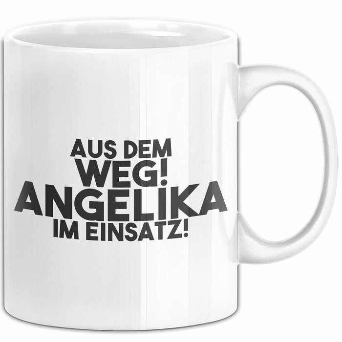Angelika Tasse Aus Dem Weg! Angelika Im Einsatz! Geschenk