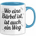 Bärbel Tasse Geschenk Wo Eine Bärbel Ist Ist Auch Ein Weg Geschenkidee Becher mit Name Blau Trendation