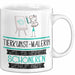 Tierkunst-Malerin Weil Es Keinen Schöneren Beruf Gibt Tasse Geschenk für Eine Tierkunst-Malerin Lustig Weiß Trendation