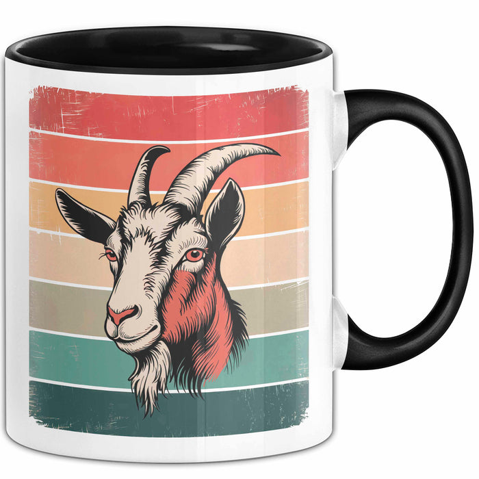 Ziegenbauer Ziegen Tier Tasse Geschenk Lustige Geschenkidee Spruch Trendation