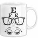 Optiker Tasse Geschenk Lustige Geschenkidee Spruch Für Seh Experten Weiß Trendation