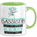 Bassistin Weil Es Keinen Schöneren Beruf Gibt Tasse Geschenk für Eine Bassistin Lustig Grün Trendation
