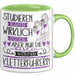 Kletterführerin Tasse Lustiges Geschenk Studieren Kann Wirklich Jeder Nur Die Besten Werden Kletterführerin Grün Trendation