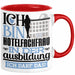 Hotelfachfrau Ausbildung Start Geschenk Tasse Ich Bin Hotelfachfrau In Der Ausbildung Ich Darf Das Kaffee-Becher Geschenkidee Rot Trendation