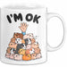 Meerschweinchen Tierliebhaber Tasse Geschenk Lustige Geschenkidee Spruch Weiß Trendation
