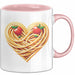 Spaghetti Tasse Für Frauen Und Männer Spaghetti-Liebhaber Herz Rosa Trendation