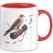 Falke Adler Tasse Geschenk Lustige Geschenkidee Spruch Für Greifvogel Betreuer Rot Trendation