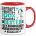 ElektronischerMusikproduzent Geschenk Lustiger Spruch für ElektronischerMusikproduzent Geschenkidee Bester ElektronischerMusikproduzent Der Welt Rot Trendation