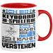 Keyboard-Spieler Geschenk Tasse Geschenkidee für Keyboard-Spieler Geburtstag Lustig Ich Bin Keyboard-Spieler Ich Kann Es Dir Erklären Aber Nicht Für Dich Verstehen Rot Trendation