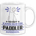 Paddler Geschenk Tasse So Gut Kann Nur Ein Paddler Aussehen Geschenkidee Kaffee-Becher Weiß Trendation