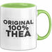 Thea Tasse Original 100% Thea Geschenk Grün Trendation