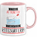 Kitesurferin Tasse Geschenk Becher Stark Attraktiv Furchtlos Kitesurferin Lustige Geschenkidee Rosa Trendation
