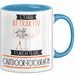 Outdoor-Fotografin Tasse Geschenk Becher Stark Attraktiv Furchtlos Outdoor-Fotografin Lustige Geschenkidee Blau Trendation