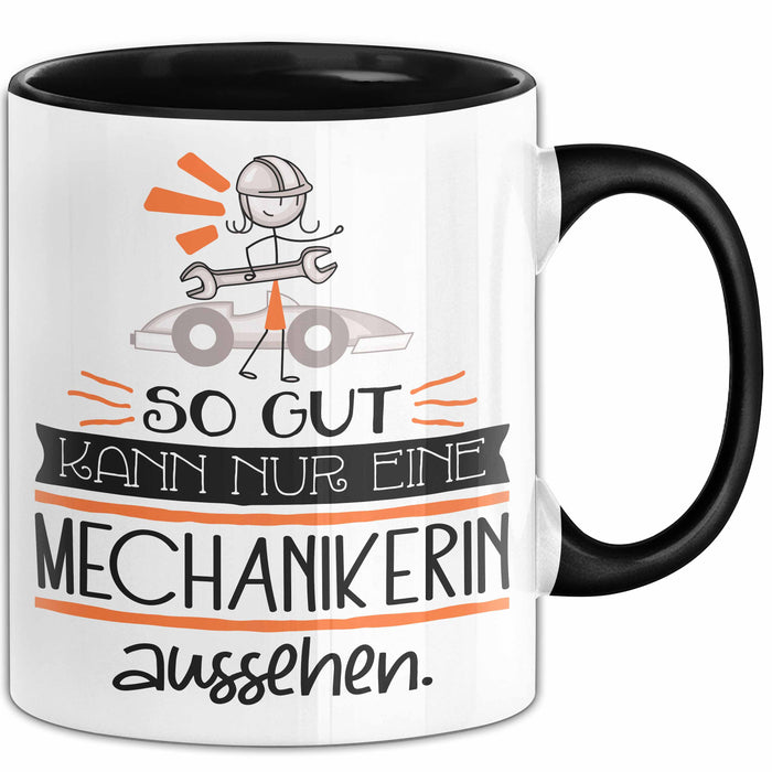 Mechanikerin Geschenk Tasse So Gut Kann Nur Eine Mechanikerin Aussehen Geschenkidee Geburtstag Weihnachten Lustig Trendation