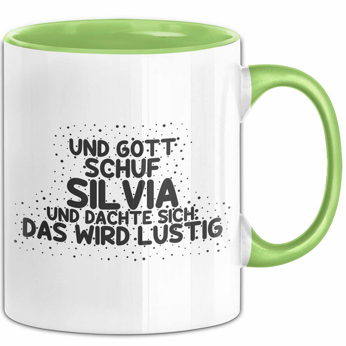 Silvia Tasse Und Gott Schuf Silvia Und Dachte Sich: Das Wird Lustig