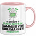 SammlervonBriefmarken Geschenk Tasse So Gut Kann Nur Ein SammlervonBriefmarken Aussehen Geschenkidee Kaffee-Becher Rosa Trendation