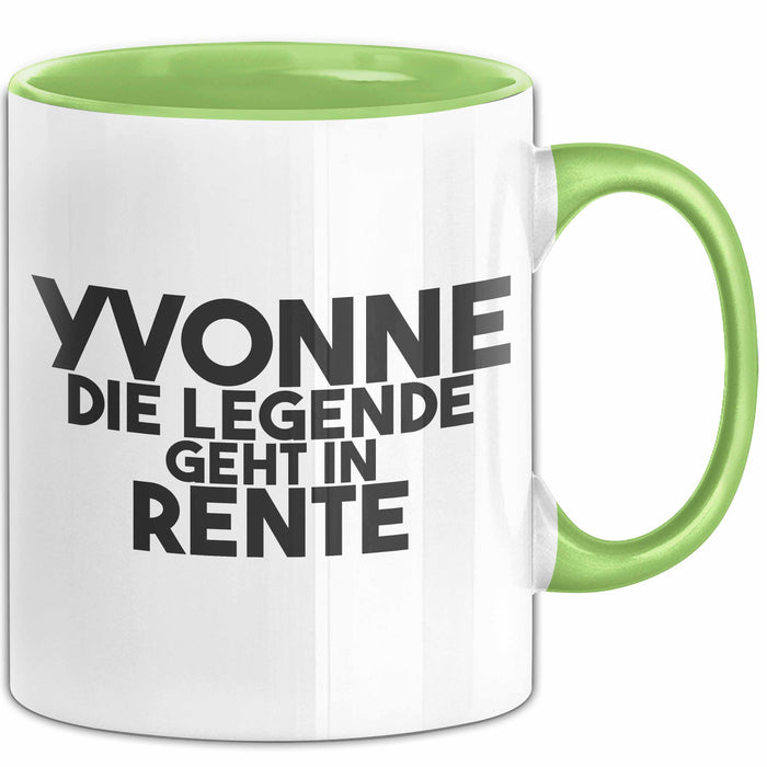 Yvonne Tasse Yvonne – Die Legende Geht In Rente Geschenk
